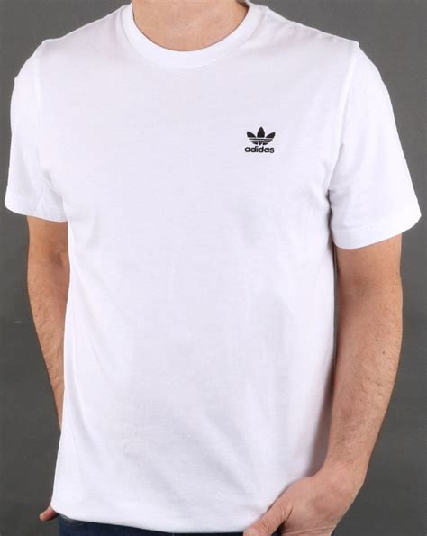 adidas weiß t shirt herren|Weiße T.